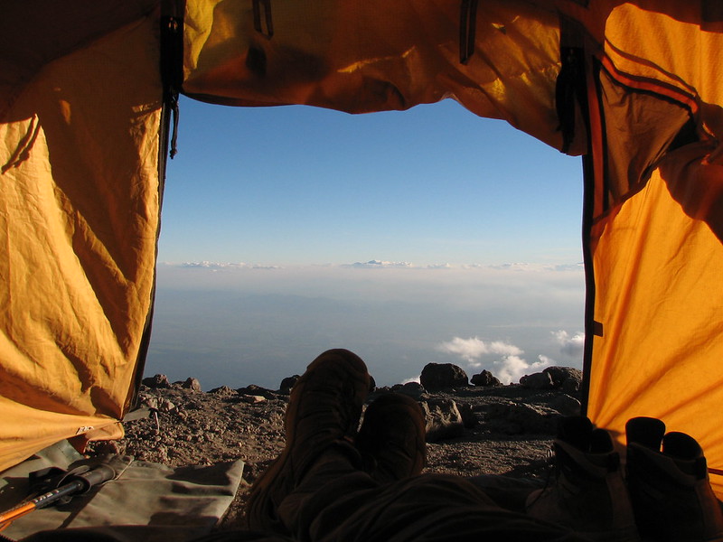 camping in Tanzania