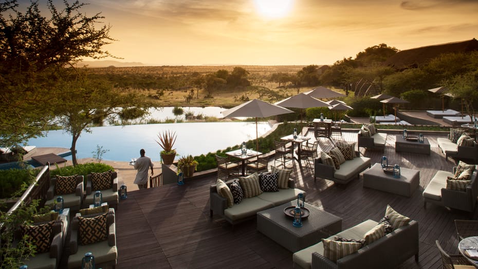 luxury safari accommodation